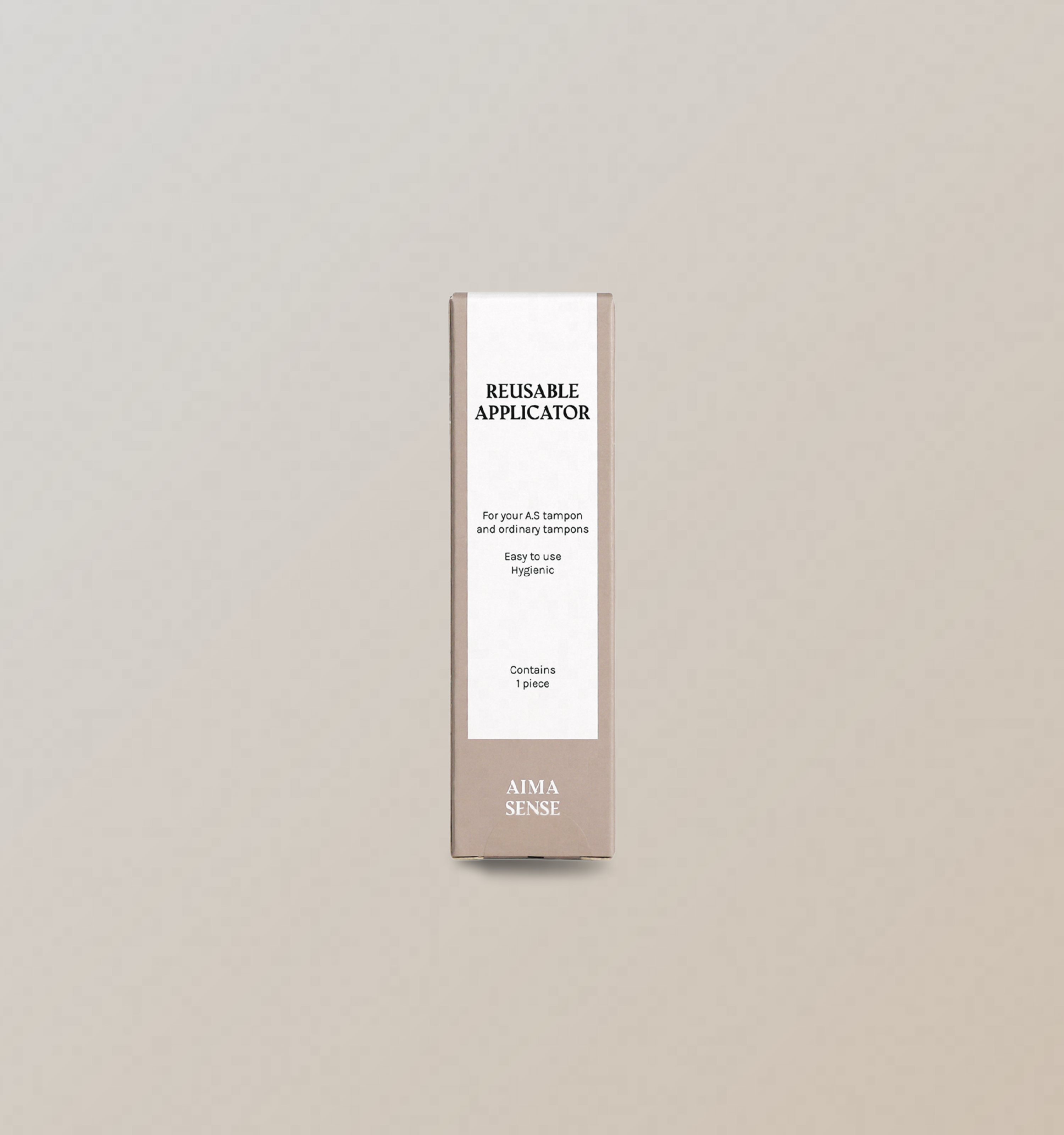Återanvändbar tampongapplikator