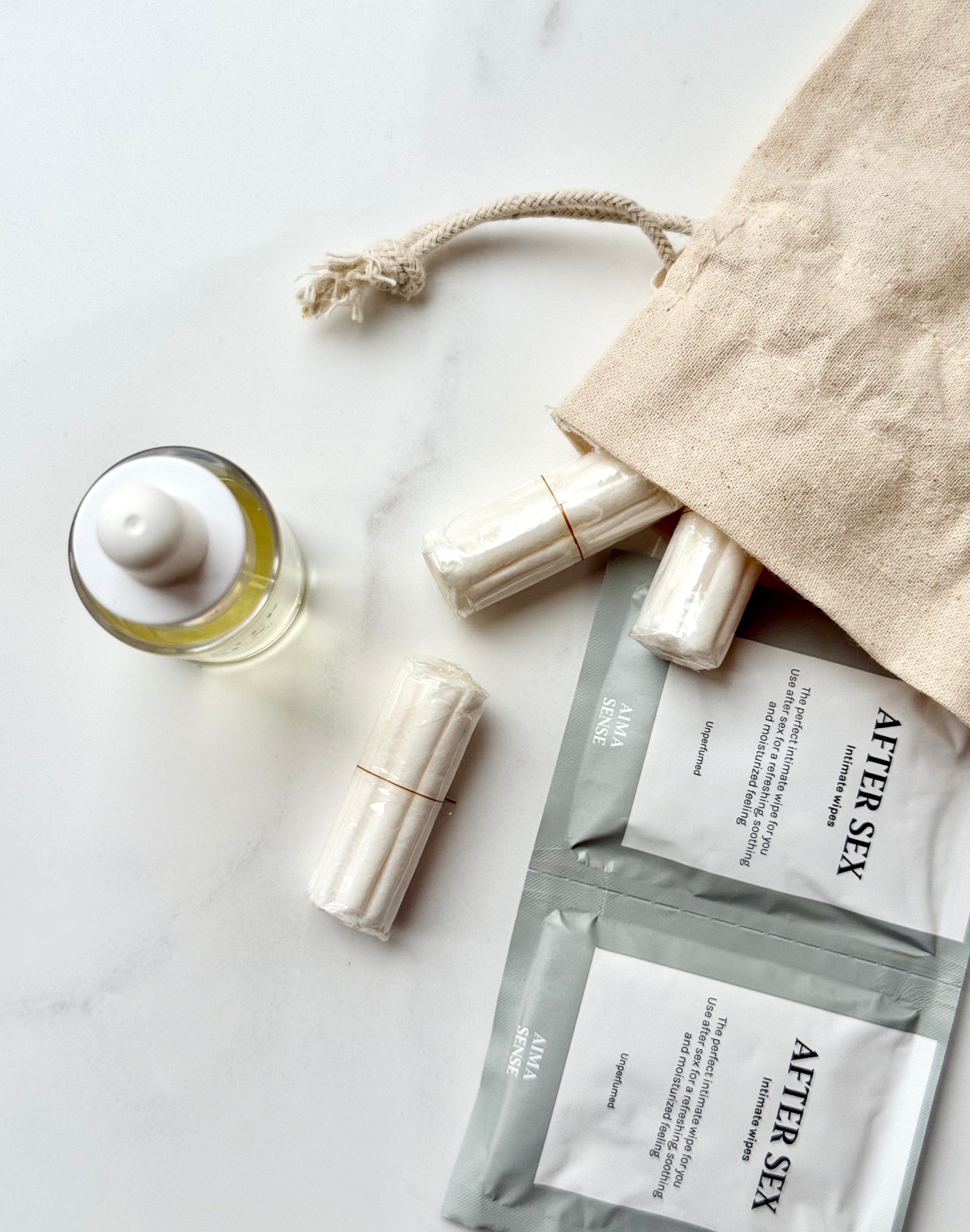 Eco Cotton Pouch - NEW IN